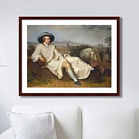 картина: goethe in the roman campagna, 1787г. в Рязани