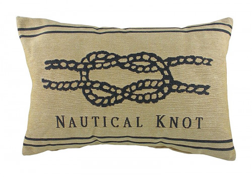 подушка с морским узлом nautical knot natural в Рязани