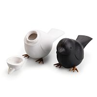 набор для специй sparrow чёрный-белый в Рязани