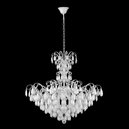 подвесная люстра crystal lux sevilia sp9 silver в Рязани