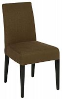 стул aylso dining chair кожа коричневая в Рязани