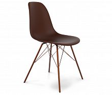 стул dsr коричневый s37 (eames style) в Рязани