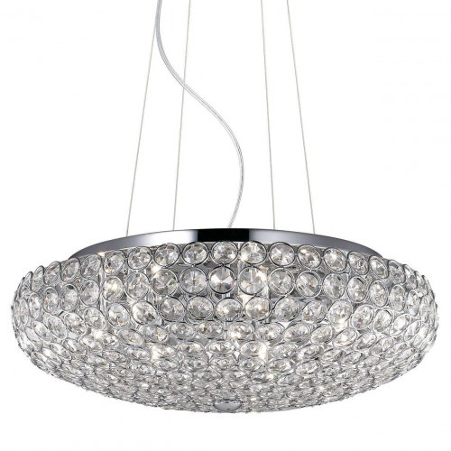 подвесной светильник ideal lux king sp7 cromo в Рязани