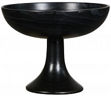 ваза настольная makonde black chalice в Рязани
