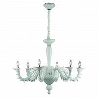 подвесная люстра ideal lux ca rezzonico sp6 bianco в Рязани