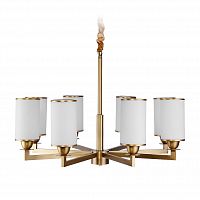 люстра brch9040-8 от delight collection белая/золото в Рязани