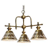 подвесная люстра arte lamp kensington a1511lm-3pb бронза в Рязани