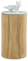ваза настольная guard cat wood tall в Рязани