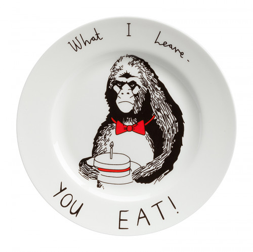 тарелка what i leave - you eat в Рязани