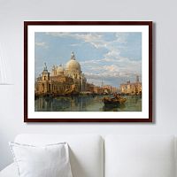 картина: santa maria della salute, venice, 1855г. в Рязани