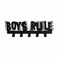 Вешалка BOYS RULE черная