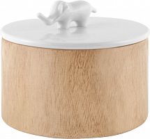 ваза настольная guard elephant wood small в Рязани