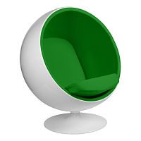 кресло eero aarnio style ball chair зеленое в Рязани