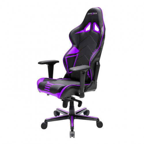 кресло геймерское dxracer racing черно-фиолетовое в Рязани