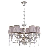 подвесная люстра crystal lux alegria sp6 silver-brown в Рязани