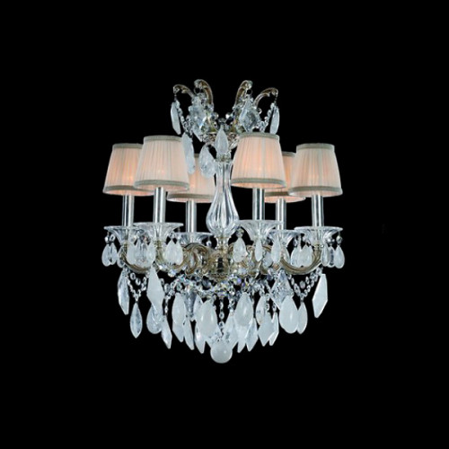 люстра md1102748-6b chrome от illuminati бежевая, хром в Рязани