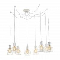 подвесная люстра arte lamp a9182sp-8wh в Рязани