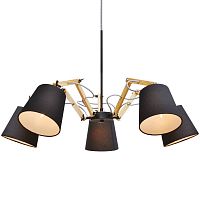 подвесная люстра arte lamp pinoccio a5700lm-5bk в Рязани