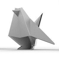 держатель для колец origami птица хром в Рязани