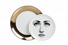 комплект тарелок пьеро форназетти golden faces в Рязани