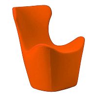 кресло papilio lounge chair оранжевое в Рязани