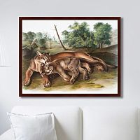 картина: the cougar, 1850г. в Рязани
