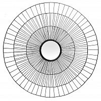 зеркало-солнце черное диаметр 102 см в Рязани