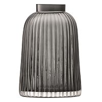 ваза pleat, 20 см, серая в Рязани