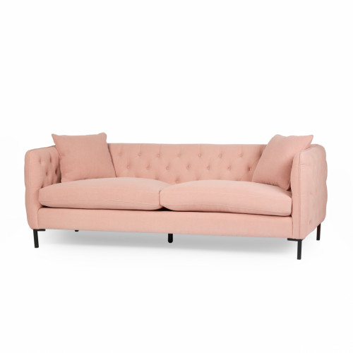 диван masen sofa прямой розовый в Рязани