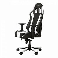 кресло геймерское dxracer king ks06 черно-белое в Рязани