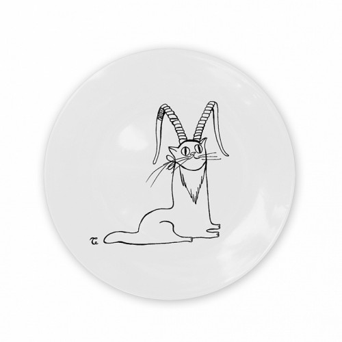 тарелка кот-козерог в Рязани
