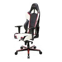 кресло геймерское dxracer racing черно-бело-красное в Рязани