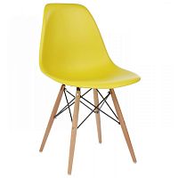 стул деревянный eames pc-015 yellow в Рязани