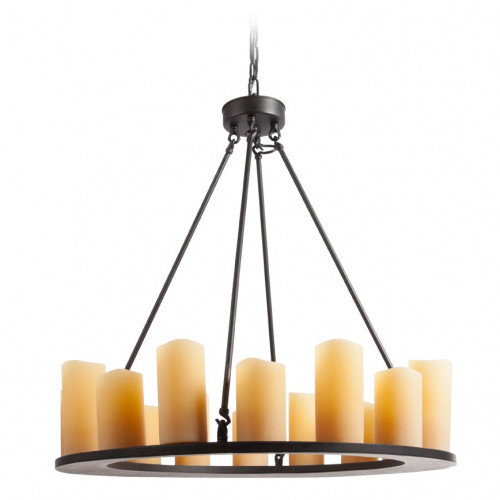люстра-канделябр подвесная pillar candle в Рязани