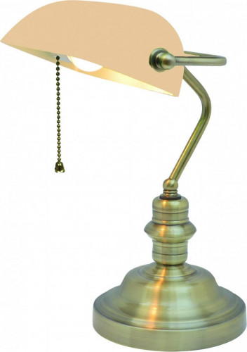 настольная лампа arte lamp banker a2493lt-1ab в Рязани