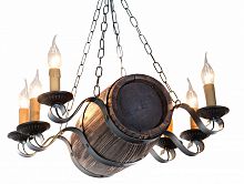 люстра бочонок коричневая в Рязани