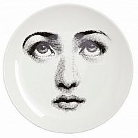 тарелка пьеро форназетти silver faces large в Рязани