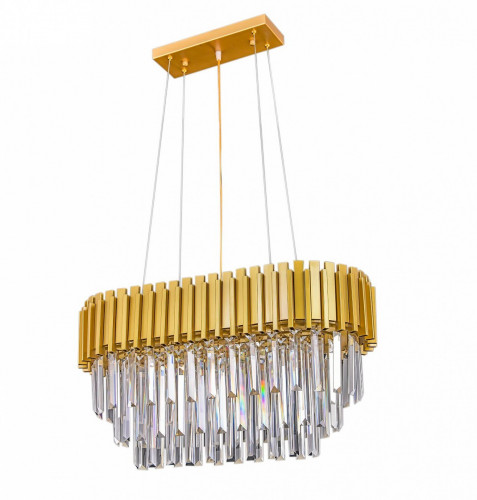 люстра emerald l66 латунь, прозрачное стекло в Рязани