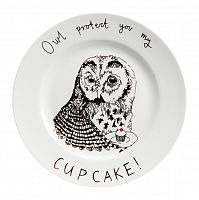 тарелка owl protect you my cup cake в Рязани