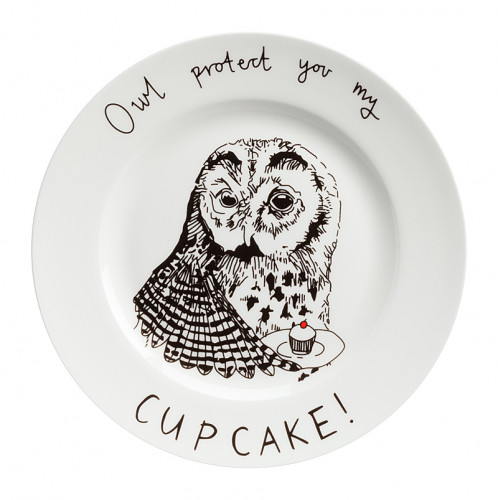 тарелка owl protect you my cup cake в Рязани