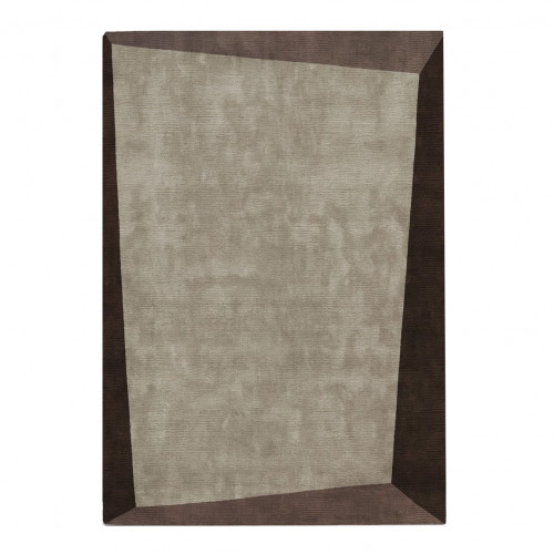 ковер dipped frame dark bege 120x170 бежевый в Рязани