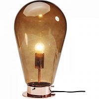 лампа настольная bulb коричневая в Рязани