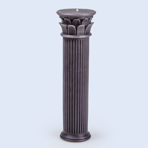 свеча высокая синяя hestia column в Рязани