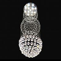 каскадная люстра newport 8113/300 хром в Рязани