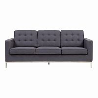 диван florence knoll sofa прямой серый в Рязани