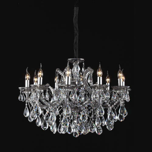 люстра md112801-10a от illuminati хром в Рязани