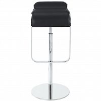 барный стул lem style piston stool черная кожа в Рязани