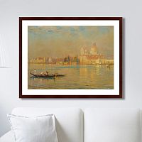 картина: venice lagoon, 1899г. в Рязани