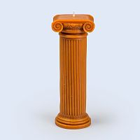Свеча высокая оранжевая Hestia Column