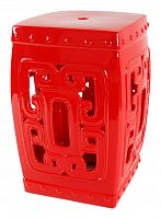керамический столик-табурет oriental stool red в Рязани